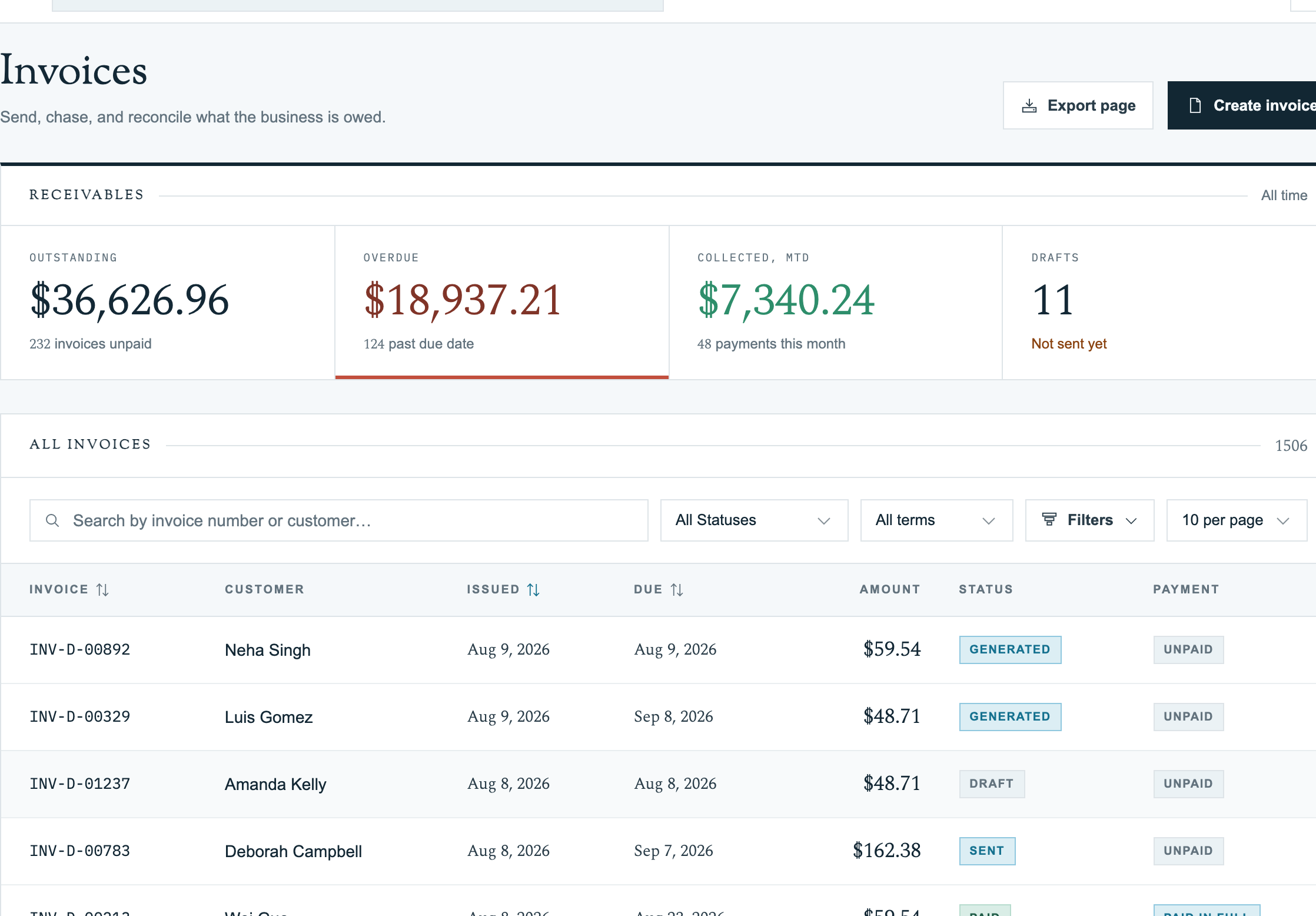 Current Pool Runs interface for this workflow