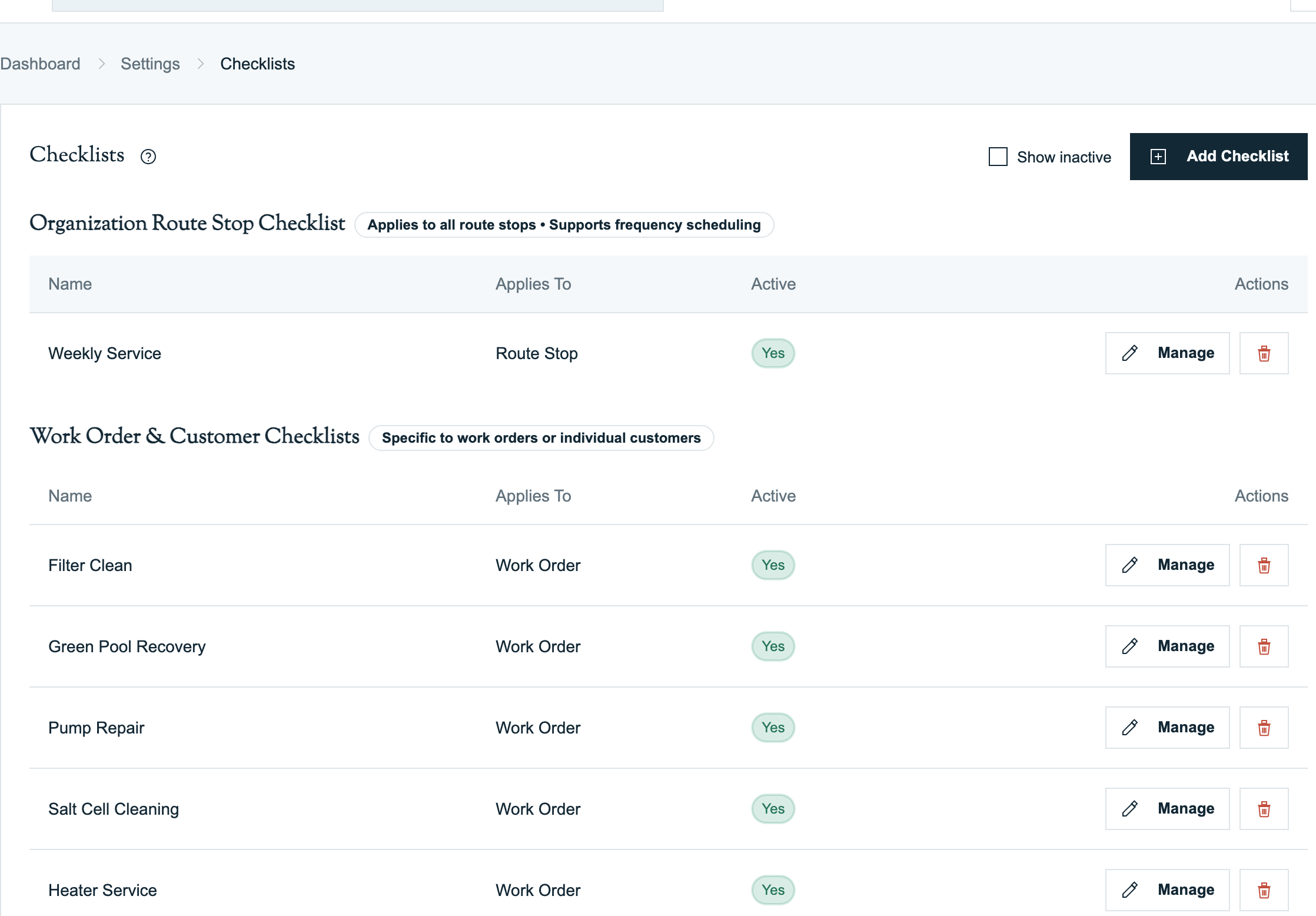 Current Pool Runs interface for this workflow